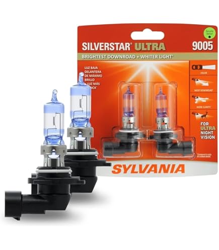 sk Amazon.com: SYLVANIA - 9005 (HB3) SilverStar zXe GOLD High